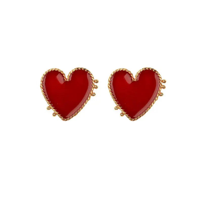 Red Heart Stud