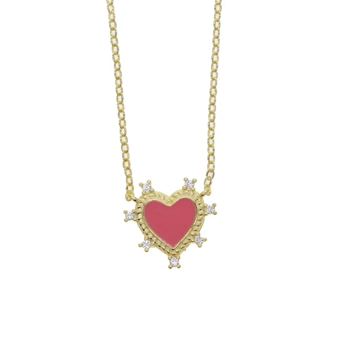 Neon Heart Necklace