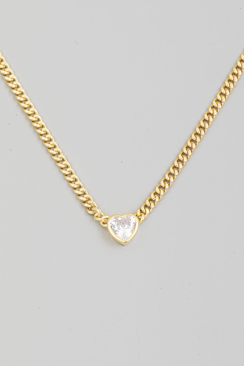 Mini Heart Charm Chain