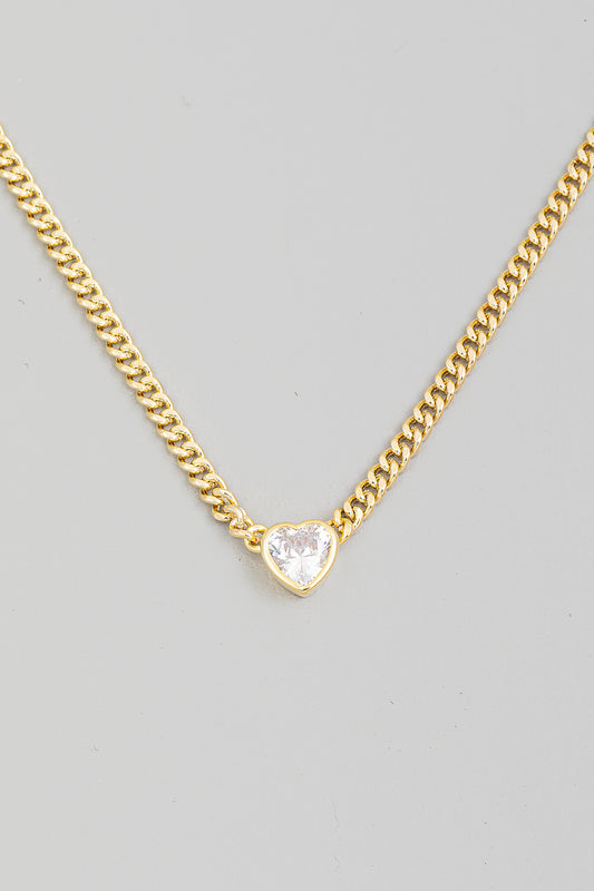 Mini Heart Charm Chain