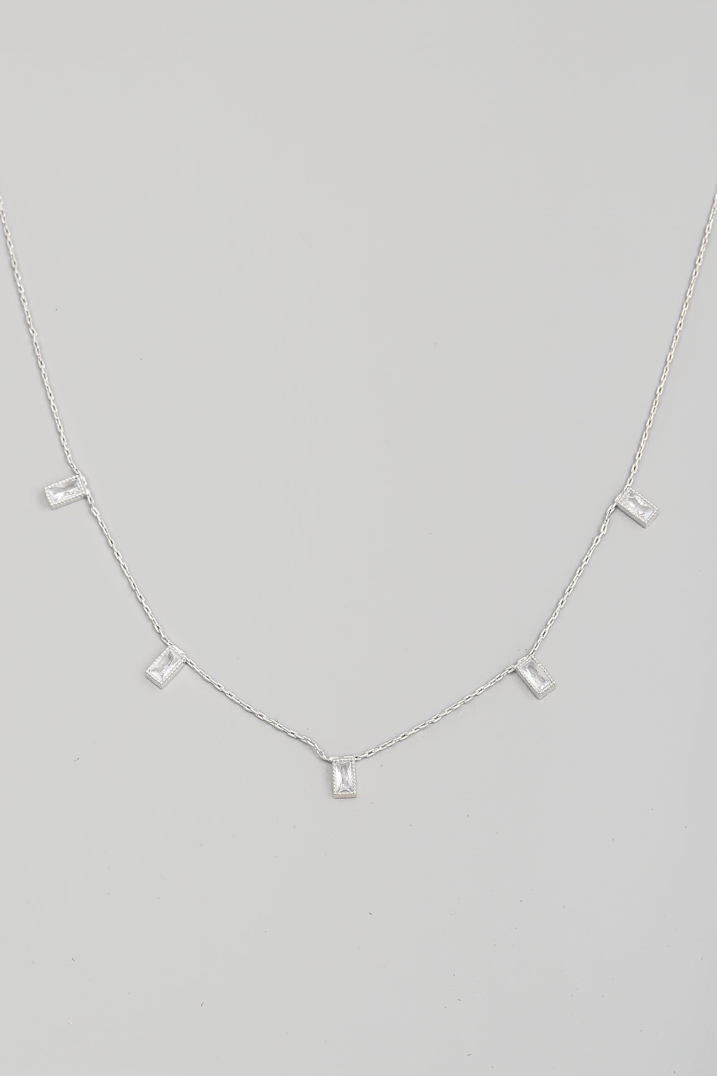 Dainty Diamante Necklace