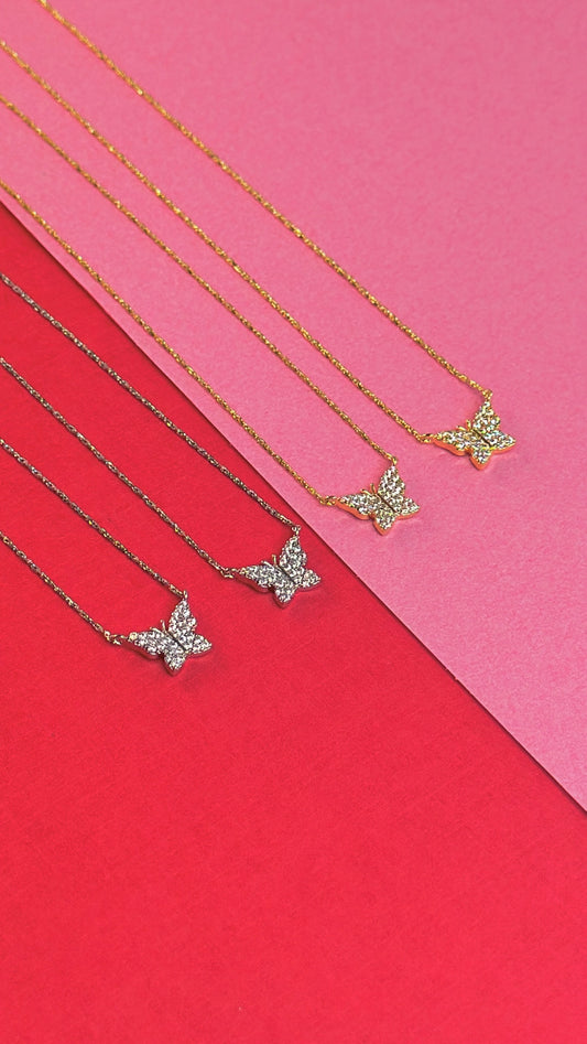 butterfly necklace