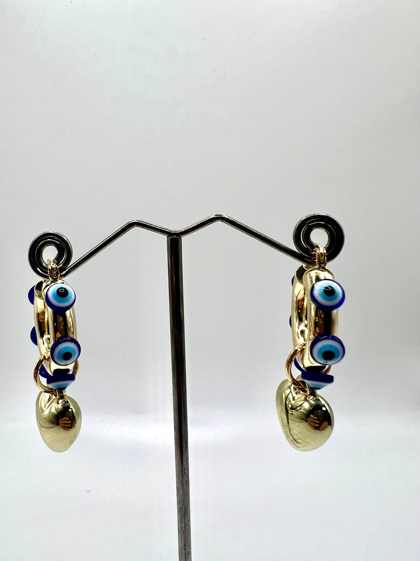 Evil eye Hoops