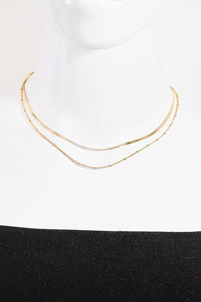 Double Layered Herringbone Chain