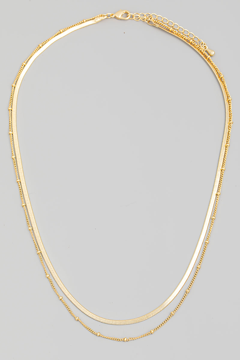 Double Layered Herringbone Chain