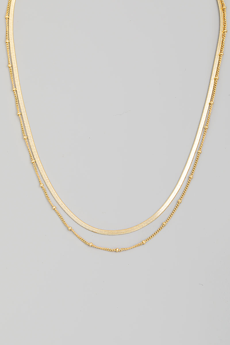 Double Layered Herringbone Chain