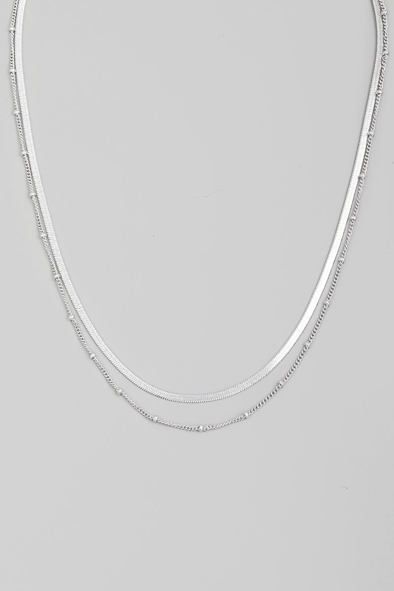 Double Layered Herringbone Chain